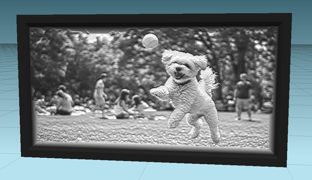 3D fotografie - Vlastní motiv